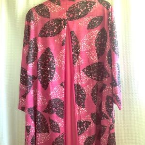 22/24 Pink & Black Over-piece